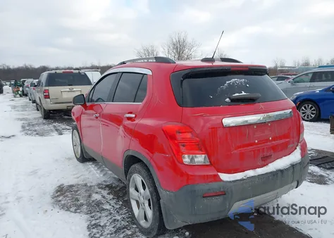 2016 Chevrolet Trax Ltz z USA, uszkodzony, nr VIN KL7CJMSB0GB538466
